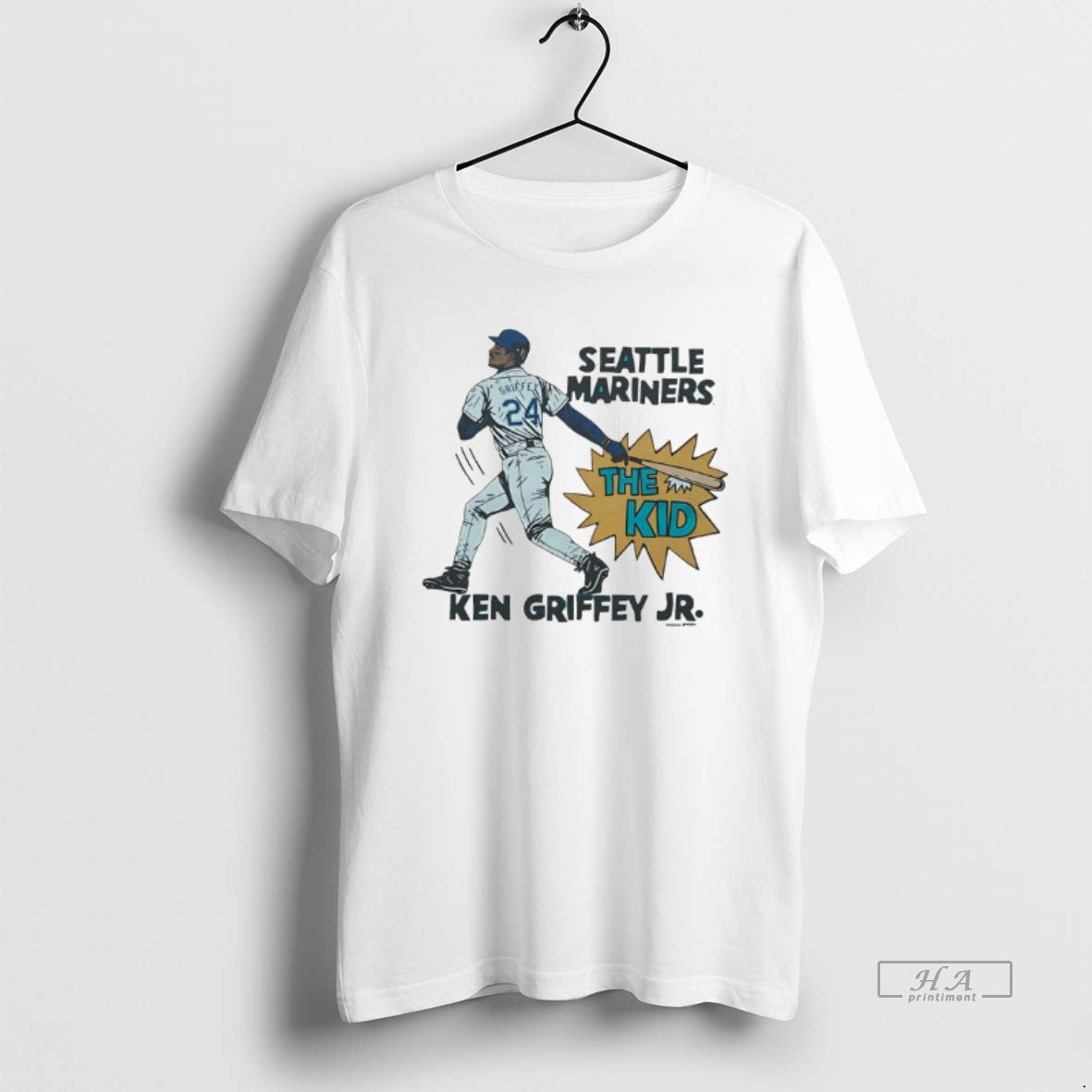 Trendy Ken Griffey Jr Seattle Mariners The Kid Home Graphic - clothing by TeeHivey.com