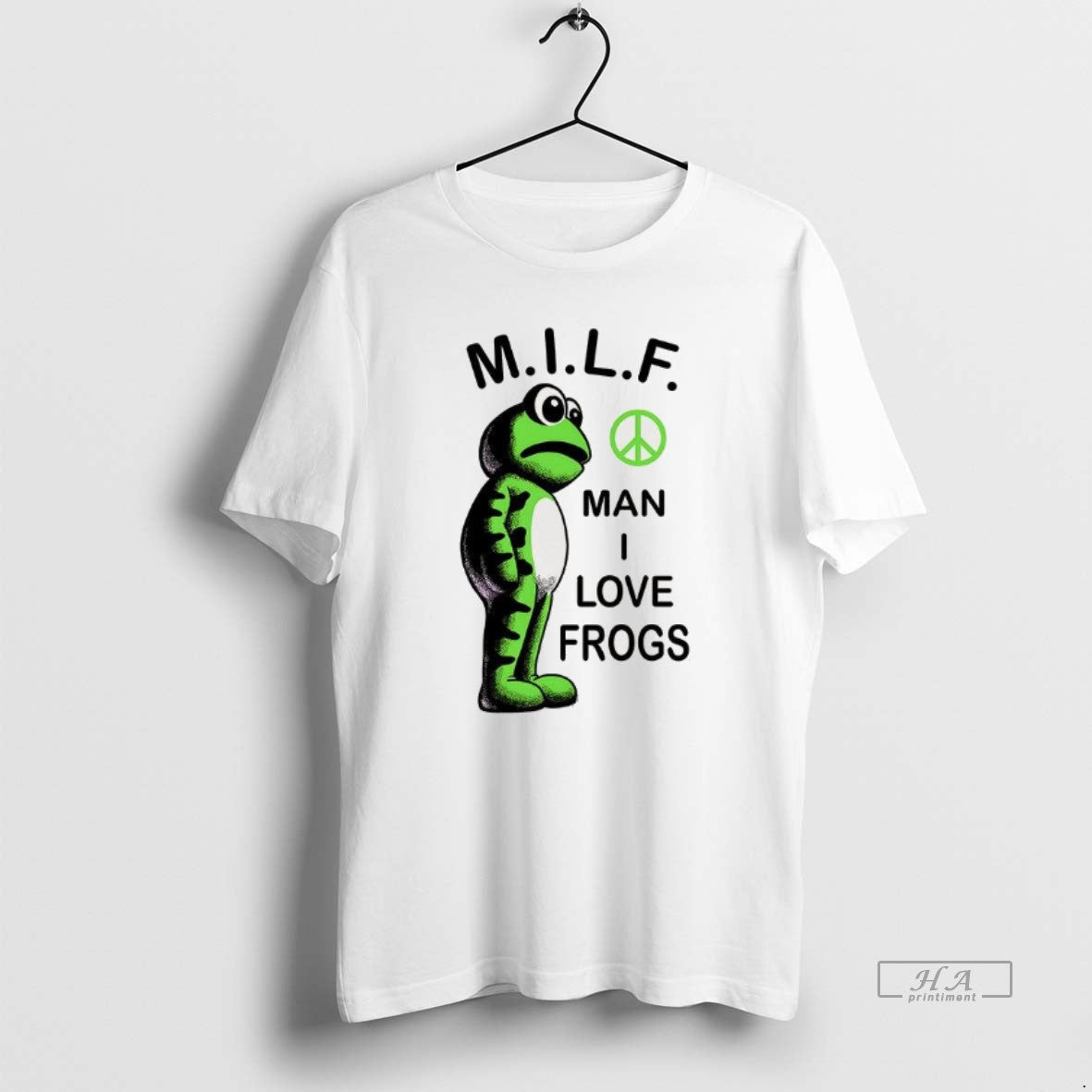 Trendy Milf Man I Love Frogs - clothing by TeeHivey.com