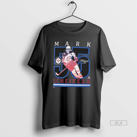 Trendy Mark Scheifele 55 Winnipeg Jets Hockey Player Show - clothing by TeeHivey.com