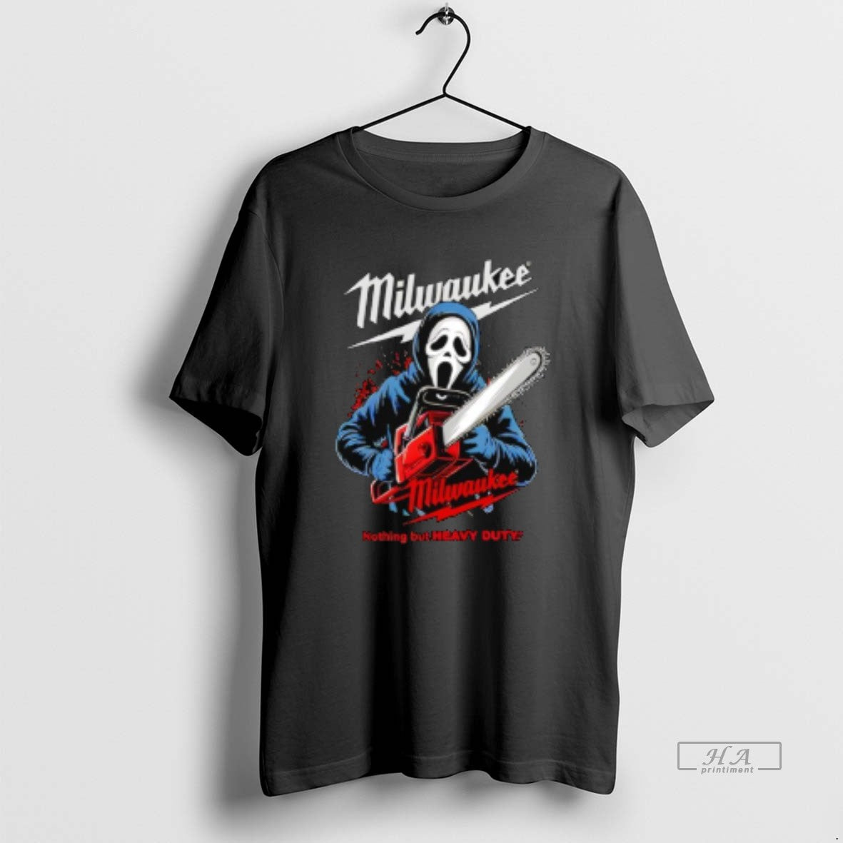 Trendy Milwaukee Tools Ghost Face With Chainsaw Halloween - clothing by TeeHivey.com