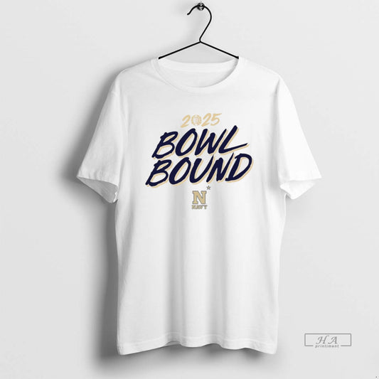 Trendy Navy Midshipmen 2025 Bowl Bound Logo - clothing by TeeHivey.com