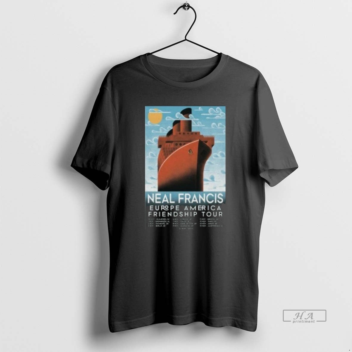 Trendy Neal Francis Tour Europe America 2025 - clothing by TeeHivey.com