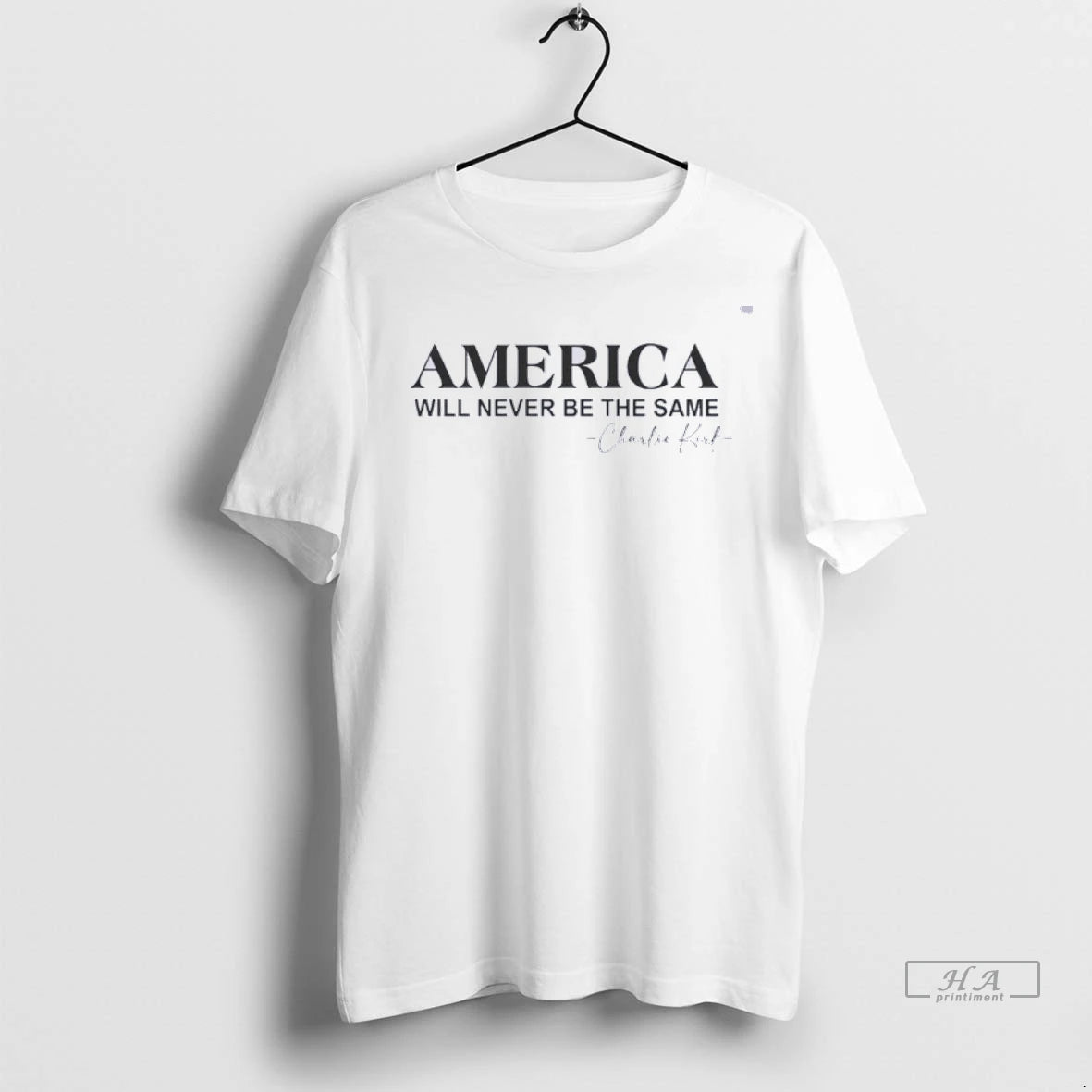 Trendy Officials America Will Never Be The Same Charlie Kirk Remembrance Shirt Sweater