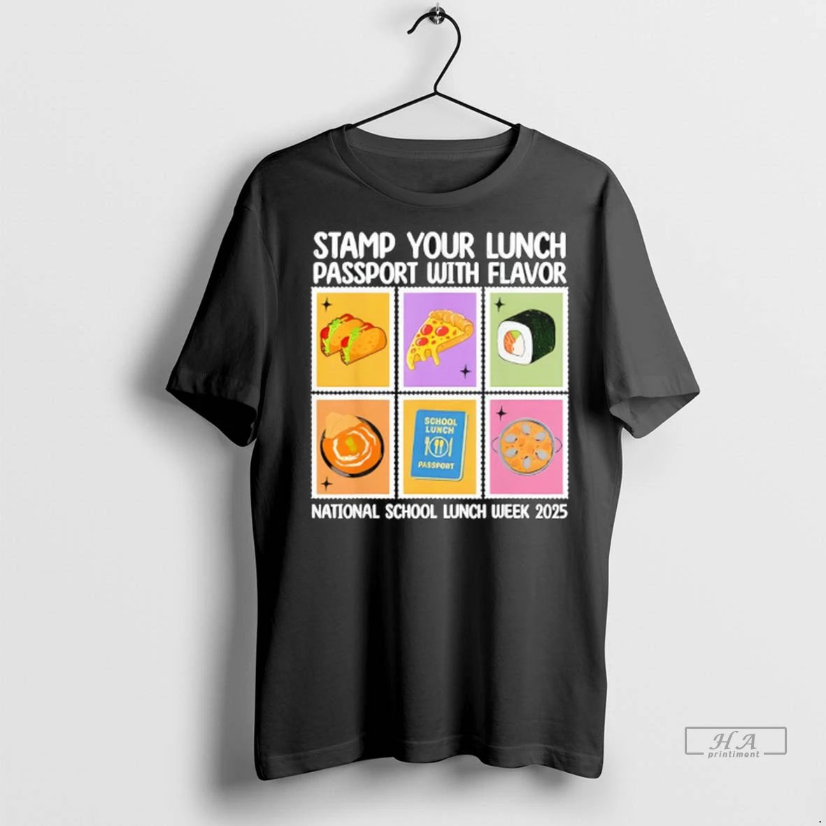 Trendy Officials Stamp Your Lunch Passport With Flavor National School Lunch Week 2025 Shirt Sweater