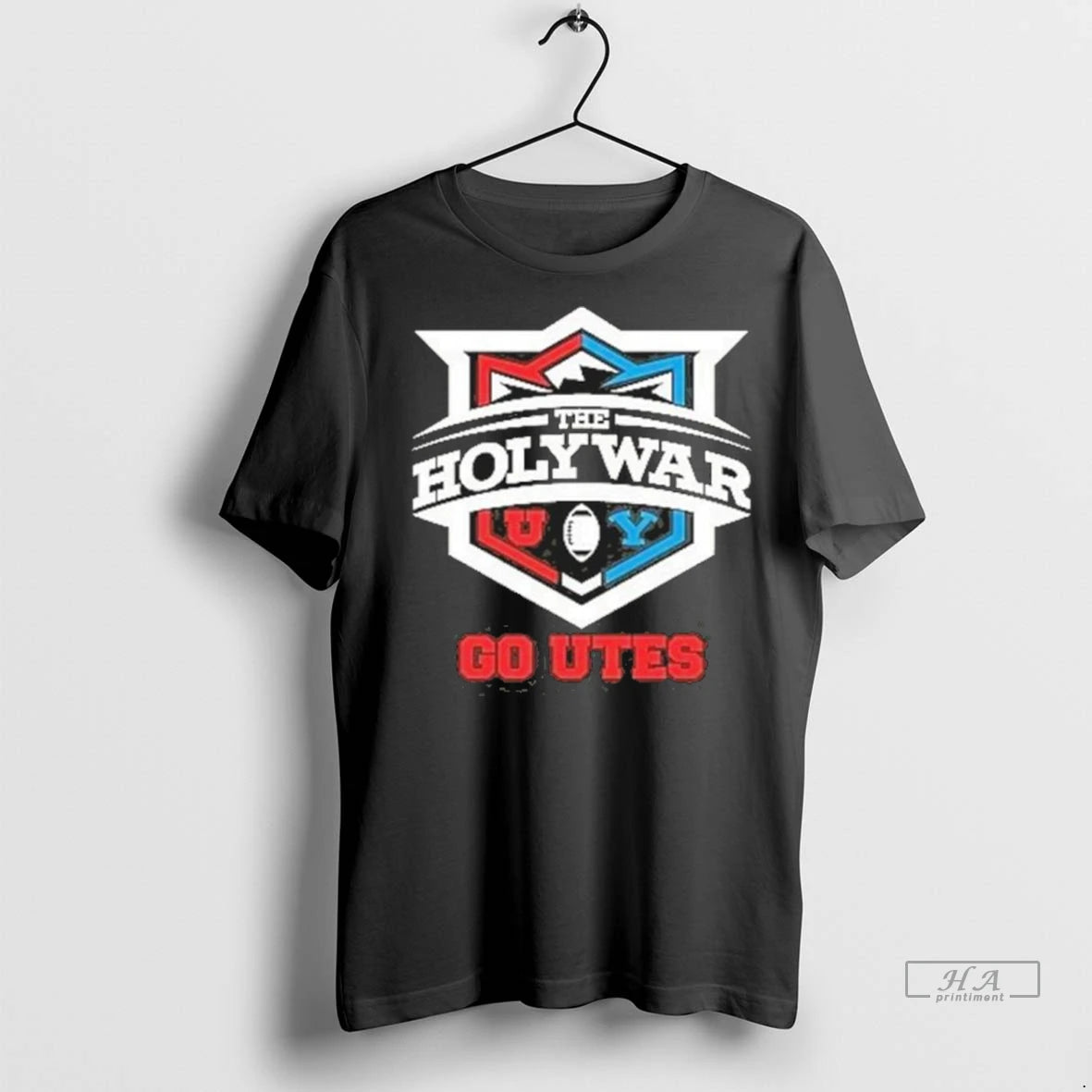 Trendy Officials The Holy War 2025 Utah Utes Vs Byu Cougars Go Utes Shirt Sweater
