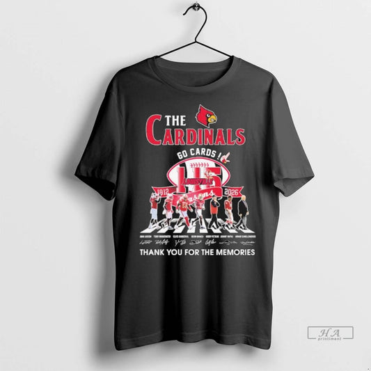 Trendy Officials The Louisville Cardinals Abbey Road 11 Season 1912 2026 Go Cards Shirt Sweater