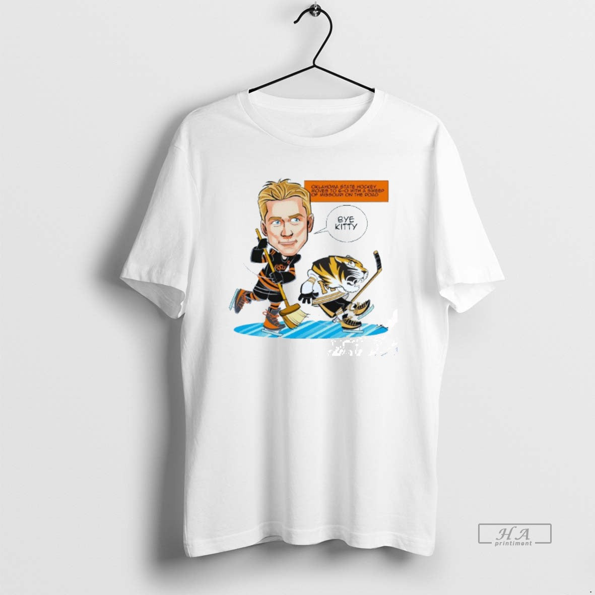 Trendy Oklahoma State Hockey Moves To G O With A Sweep Of Missouri Tigers On - clothing by TeeHivey.com