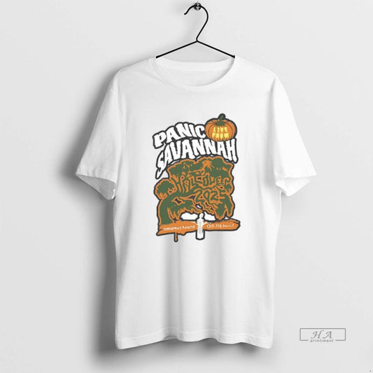 Trendy Panic Savannah Enmarket Arena Halloween 2025 Ceramic Ceramic And Classic Dad Cap - clothing by TeeHivey.com