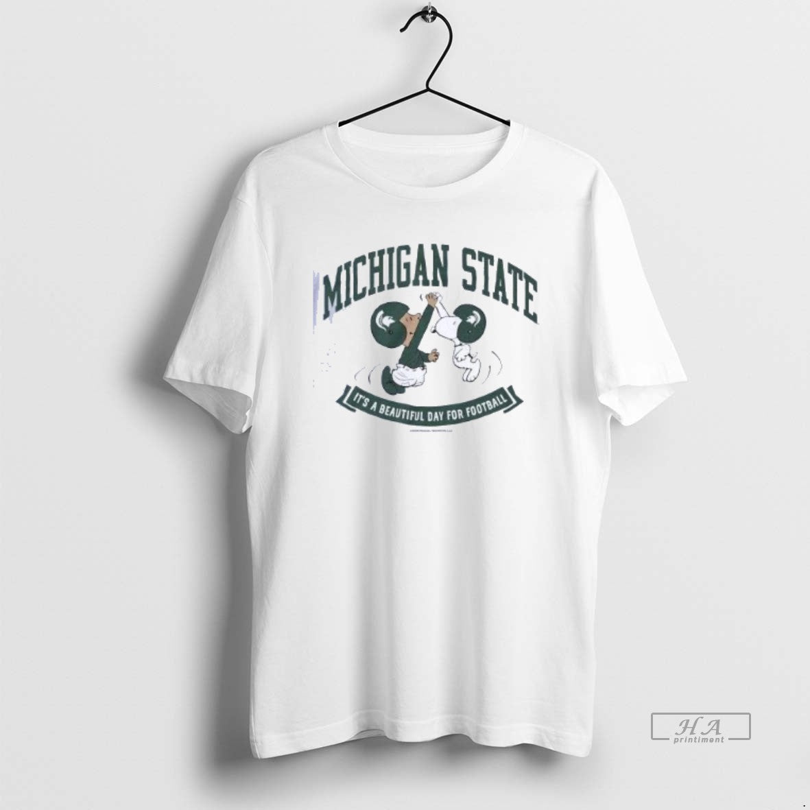 Trendy Peanuts X Michigan State Its A Beautiful Day For Football Shirts - clothing by TeeHivey.com