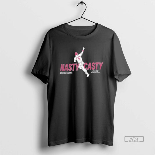 Trendy Philadelphia Phillies Nick Castellanos Nasty Casty Signature - clothing by TeeHivey.com