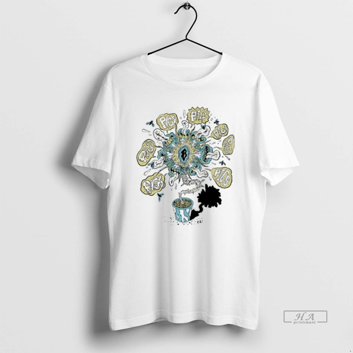 Trendy Pigs X7 Plantpot - clothing by TeeHivey.com