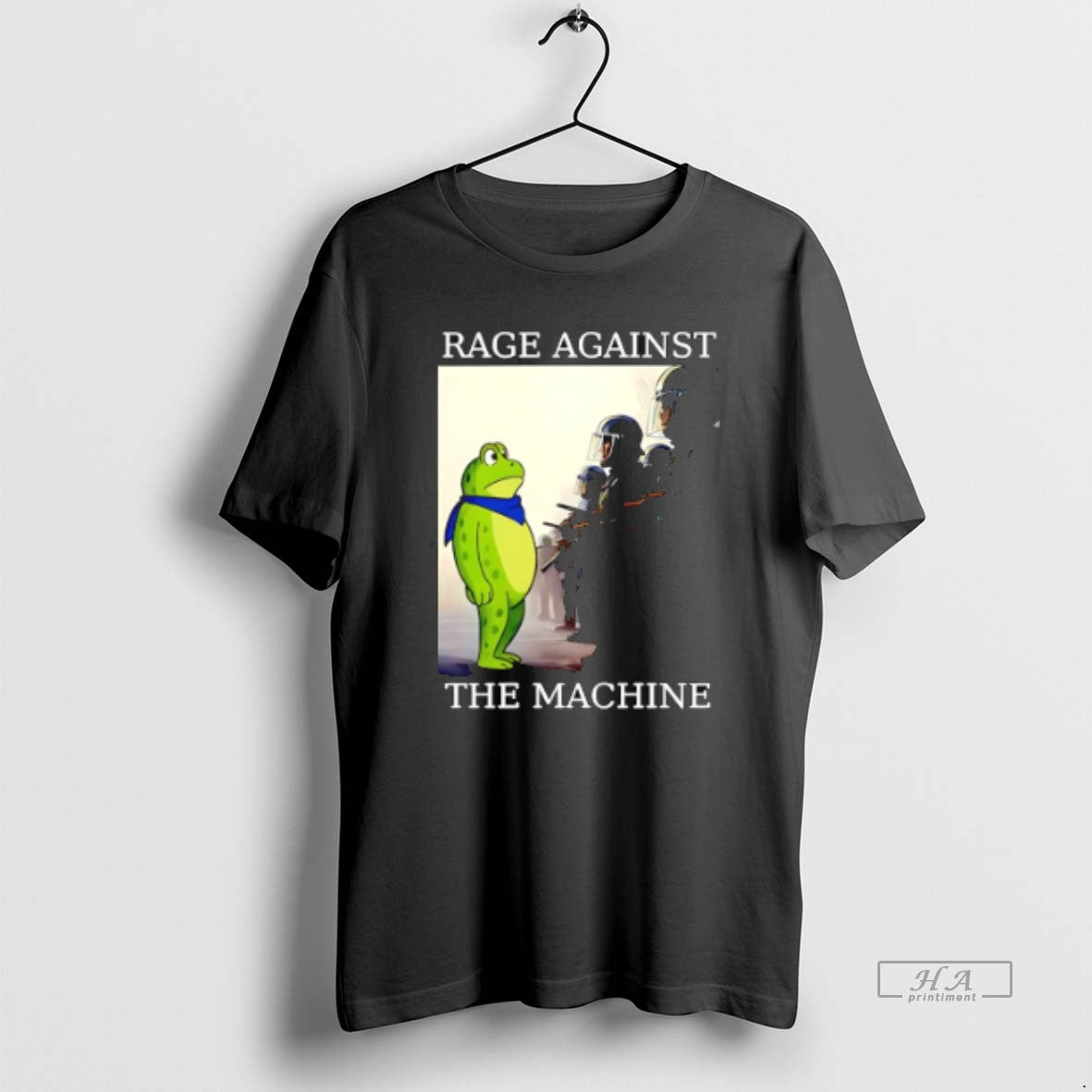 Trendy Portland Frog Protest Rage Against The Machine 2025 Anti Ice - clothing by TeeHivey.com