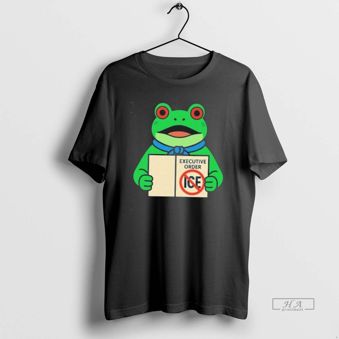 Trendy Portland Frog Protest Resist Executive Order Ice - clothing by TeeHivey.com