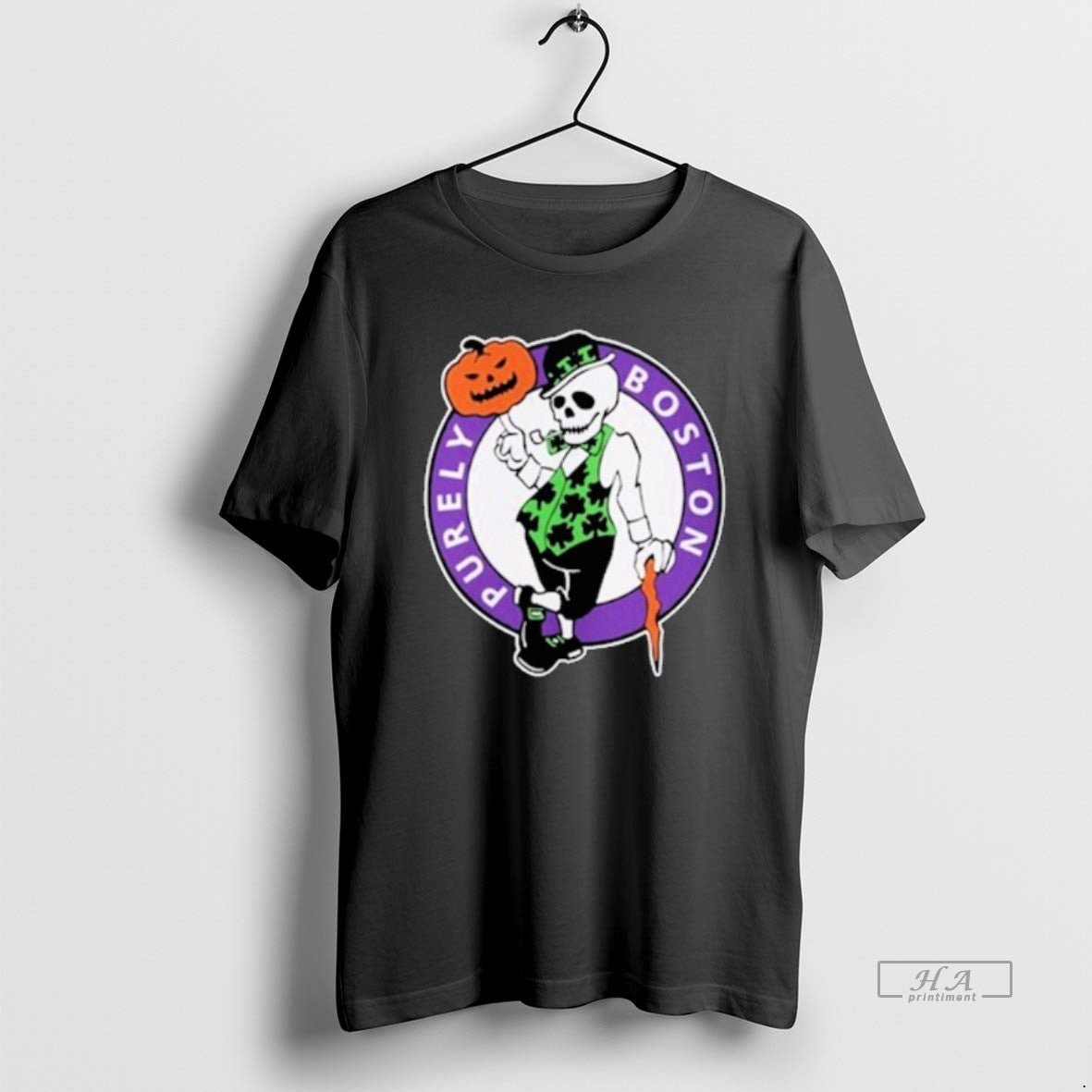 Trendy Purely Boston Celtics Haunted Hoops Halloween - clothing by TeeHivey.com
