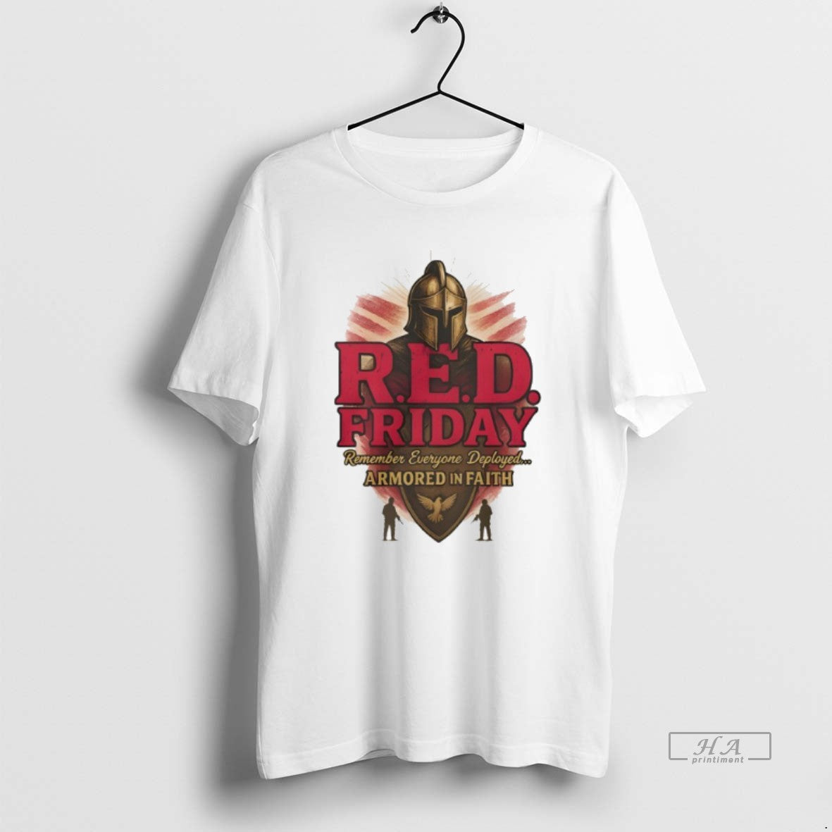 Trendy Remember Everyone Deployed Armored In Faith - clothing by TeeHivey.com