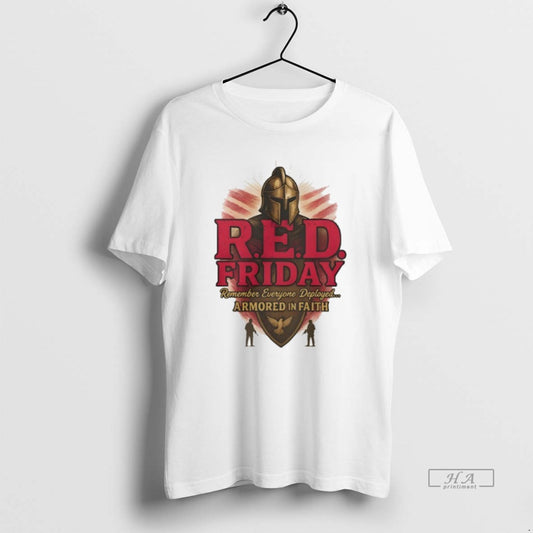 Trendy Remember Everyone Deployed Armored In Faith - clothing by TeeHivey.com