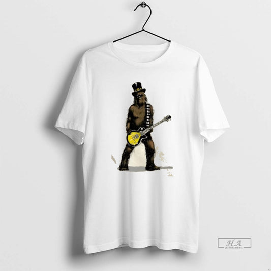 Trendy Rock Legend Guitar Wookiee Parody - clothing by TeeHivey.com