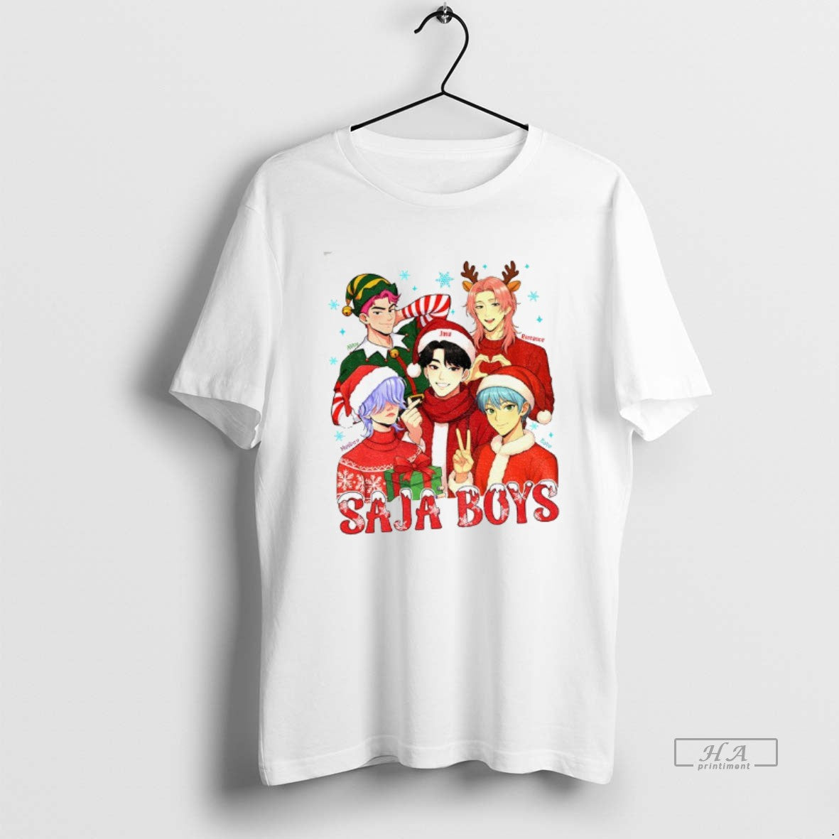 Trendy Saja Boys Kpop Demon Hunters Anime Lover Gift Christmas 2025 - clothing by TeeHivey.com
