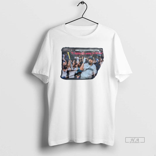 Trendy Seattle Mariners Josh Naylor Likes To Hit At T Mobile Park I Think Its - clothing by TeeHivey.com