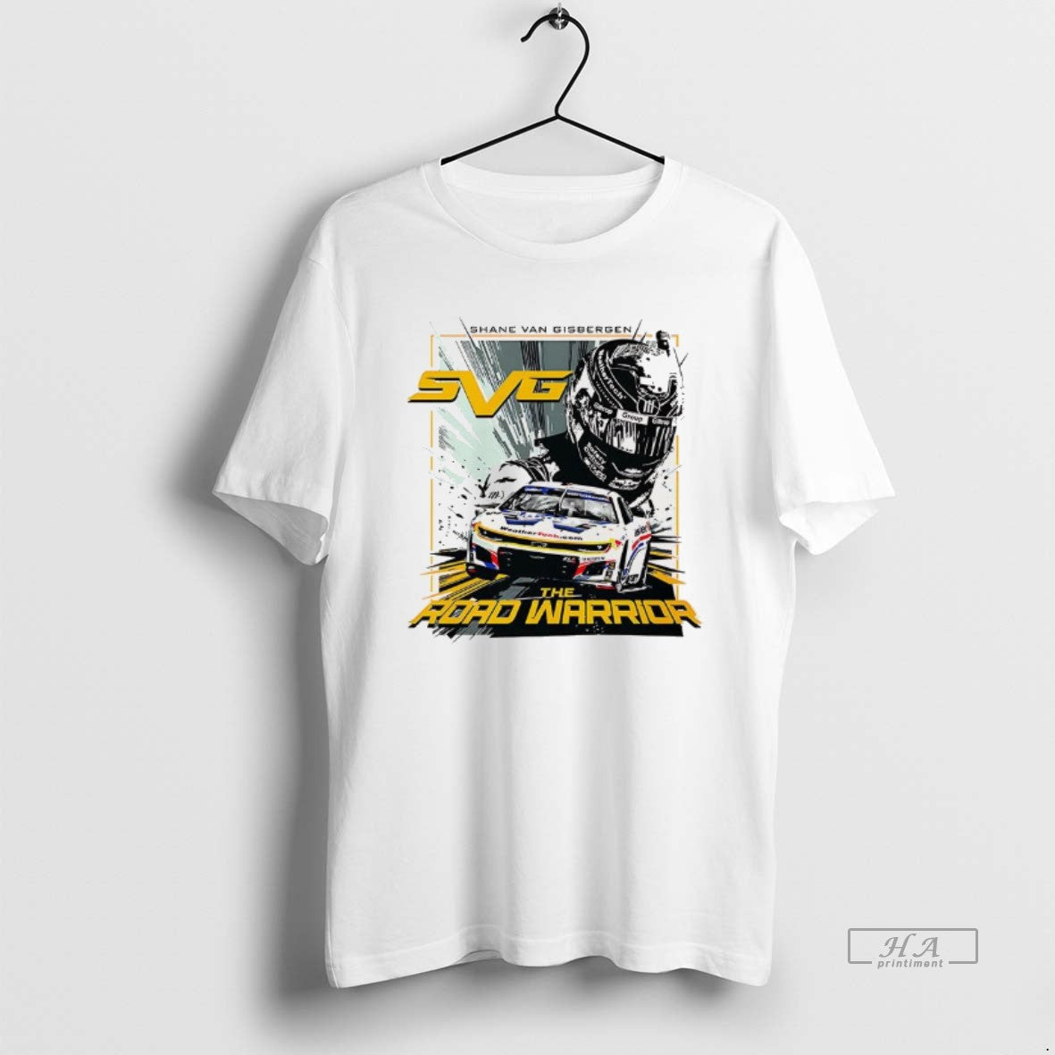 Trendy Shane Van Gisbergen Number 88 The Road Warrior Nascar - clothing by TeeHivey.com