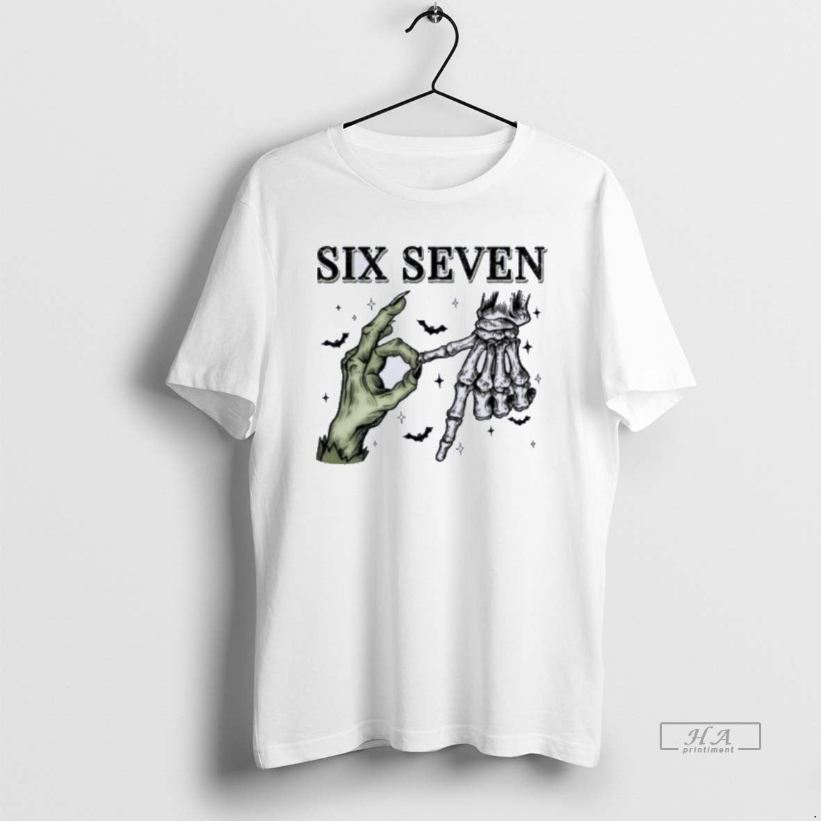 Trendy Six Seven 6 7 Skeleton - clothing by TeeHivey.com