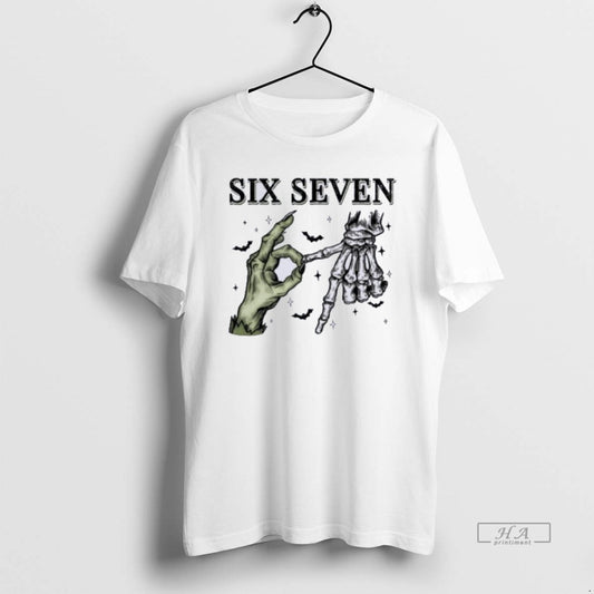 Trendy Six Seven 6 7 Skeleton - clothing by TeeHivey.com