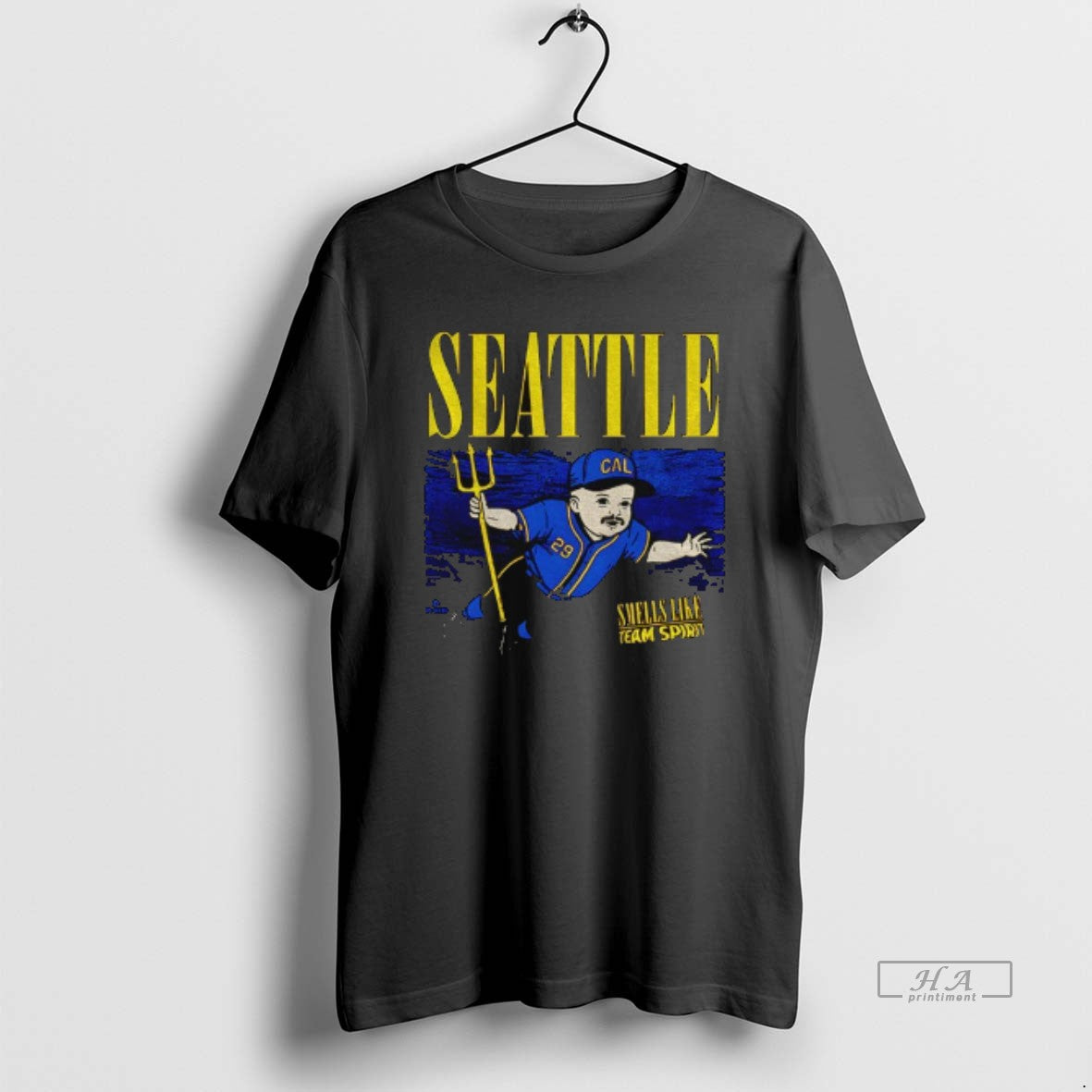 Trendy Smells Like Team Spirit Cal Raleigh Seattle Mariners Never Mind Movie Style - clothing by TeeHivey.com