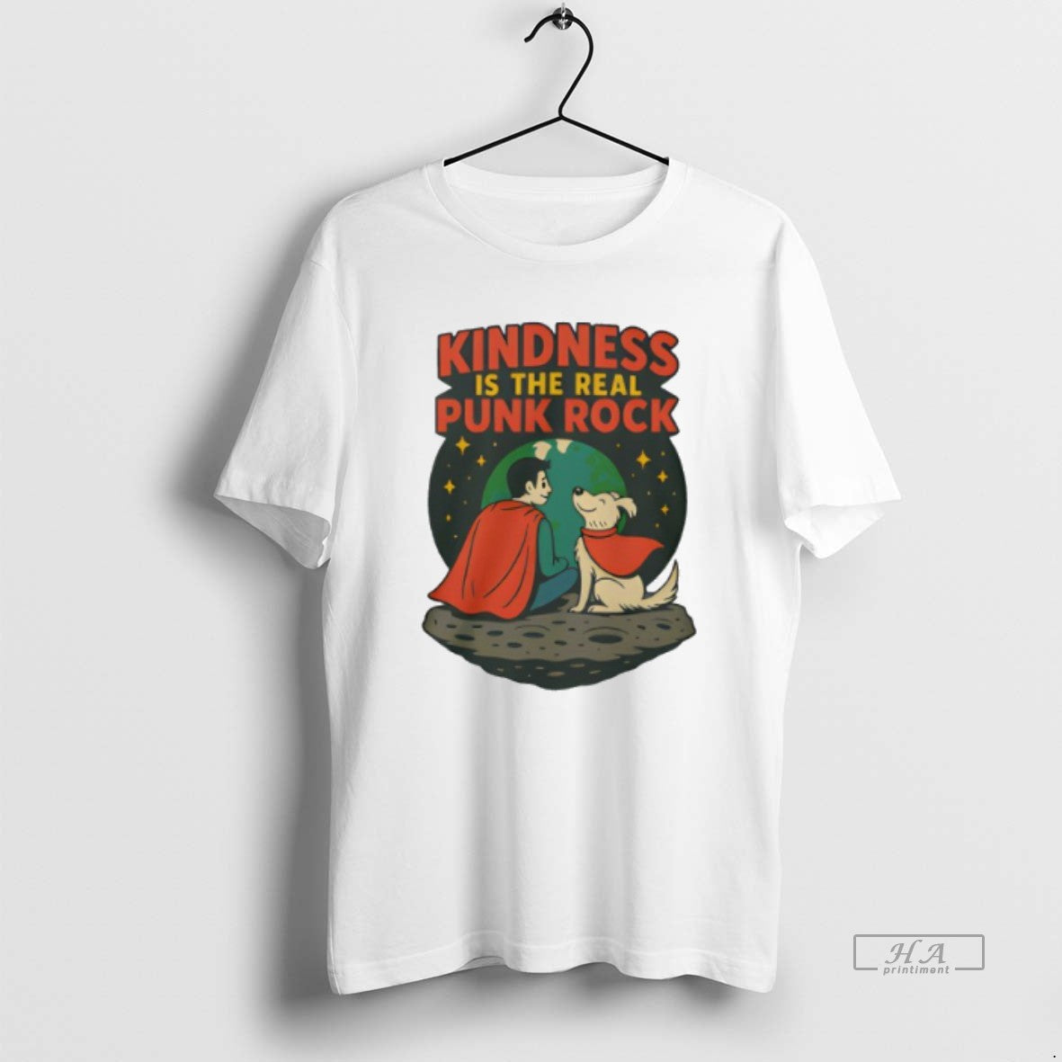 Trendy Superman And Krypto Kindness Is The Real Punk Rock Cartoon - clothing by TeeHivey.com