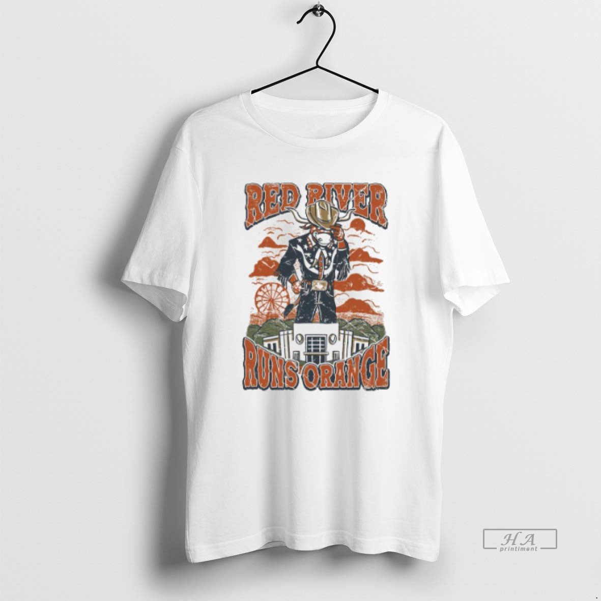 Trendy Tennessee Longhorns Red River Runs Orange - clothing by TeeHivey.com