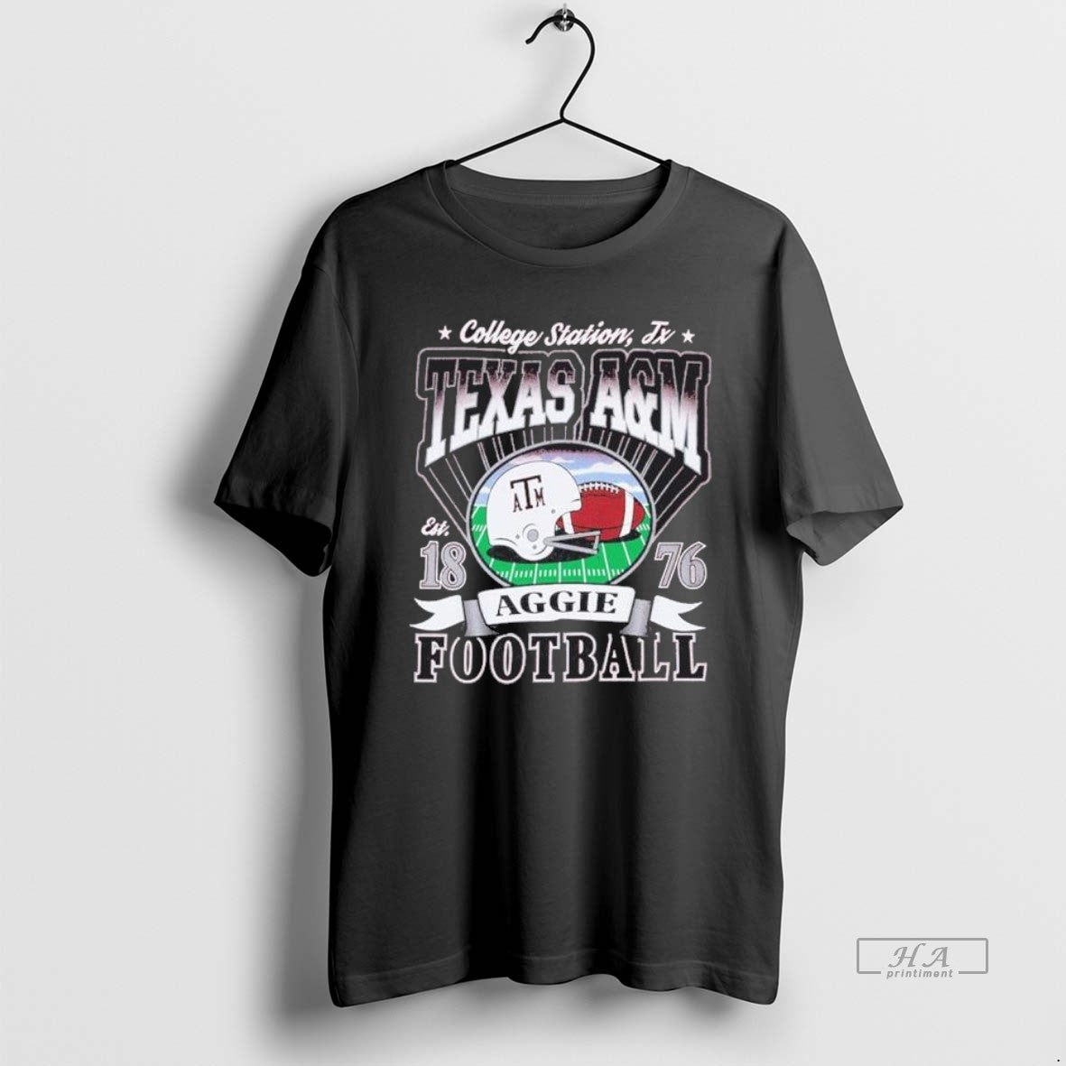 Trendy Texas Am Football Helmet Est 1876 - clothing by TeeHivey.com