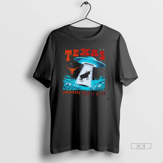 Trendy Texas Longhorns Keep It Weird Blackshirt - clothing by TeeHivey.com