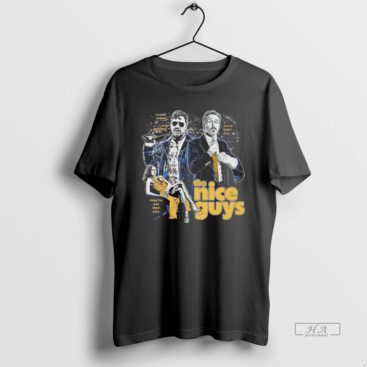 Trendy The Nice Guys Russell Crowe Ryan Gosling A Shane Black Film - clothing by TeeHivey.com