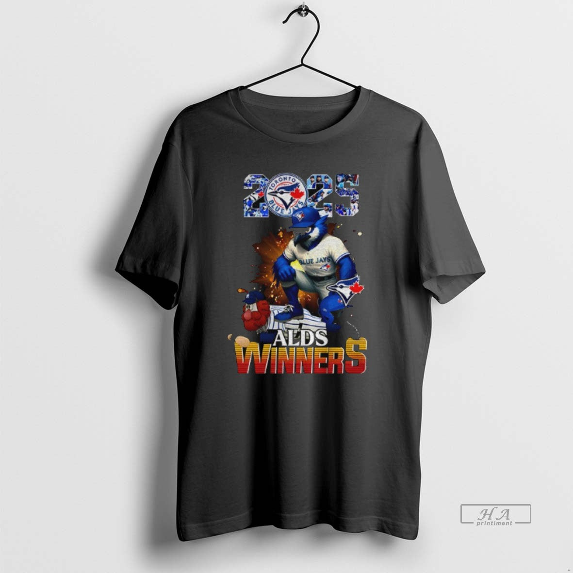 Trendy Toronto Blue Jays Mascot 2025 Alds Winners Mlb Baseball - clothing by TeeHivey.com