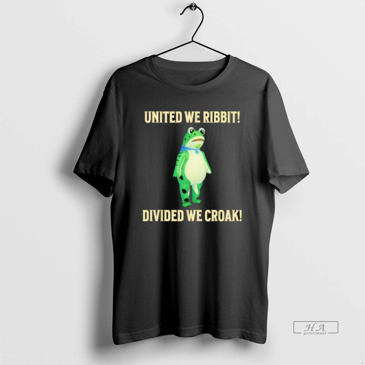 Trendy United We Ribbit Divided We Croak Frog Of Portland - clothing by TeeHivey.com