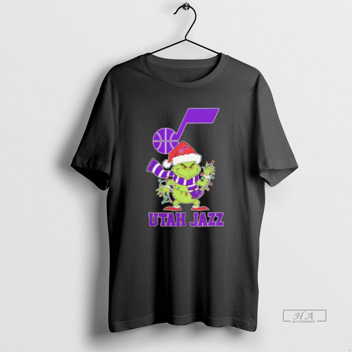 Trendy Utah Jazz Christmas Grinch Santa Holiday - clothing by TeeHivey.com