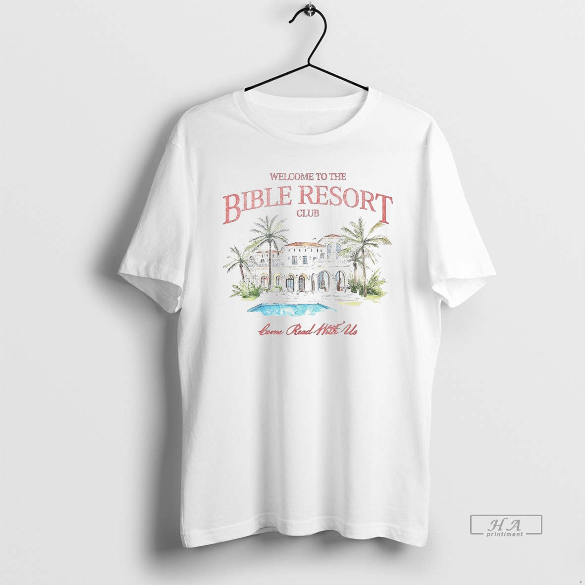 Trendy Welcome To The Bible Resort Club White - clothing by TeeHivey.com