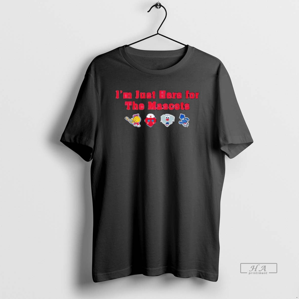 Trendy Worcester Red Sox Im Just Here For The Mascots - clothing by TeeHivey.com