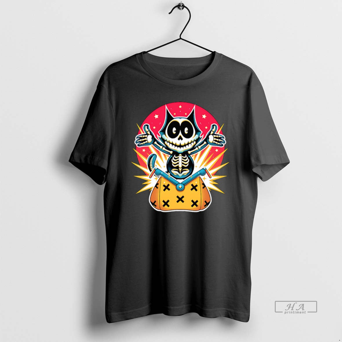 Trendy X Ray Cat Cartoon - clothing by TeeHivey.com