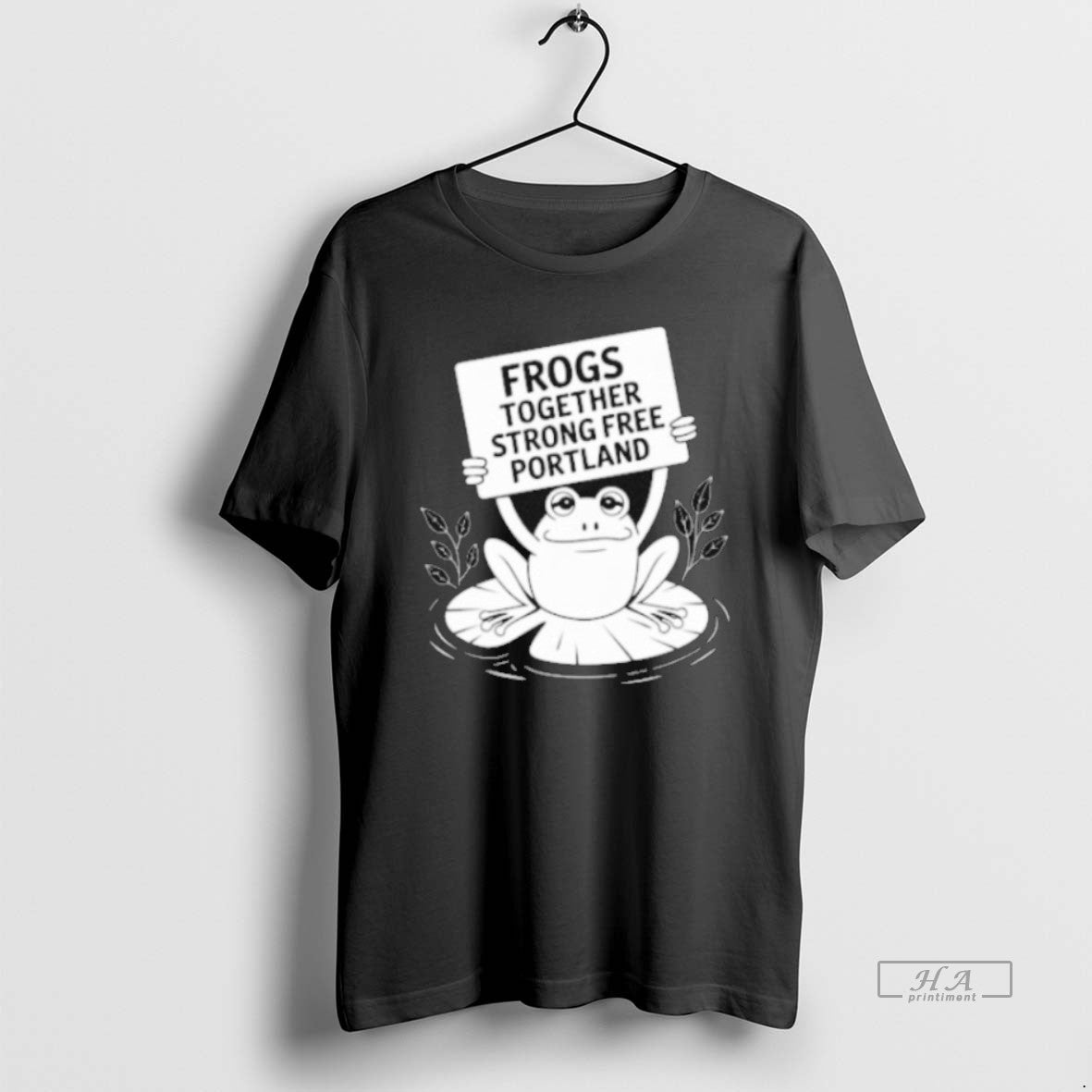 Trendy Frogs Together Strong Free Portland - clothing by TeeHivey.com