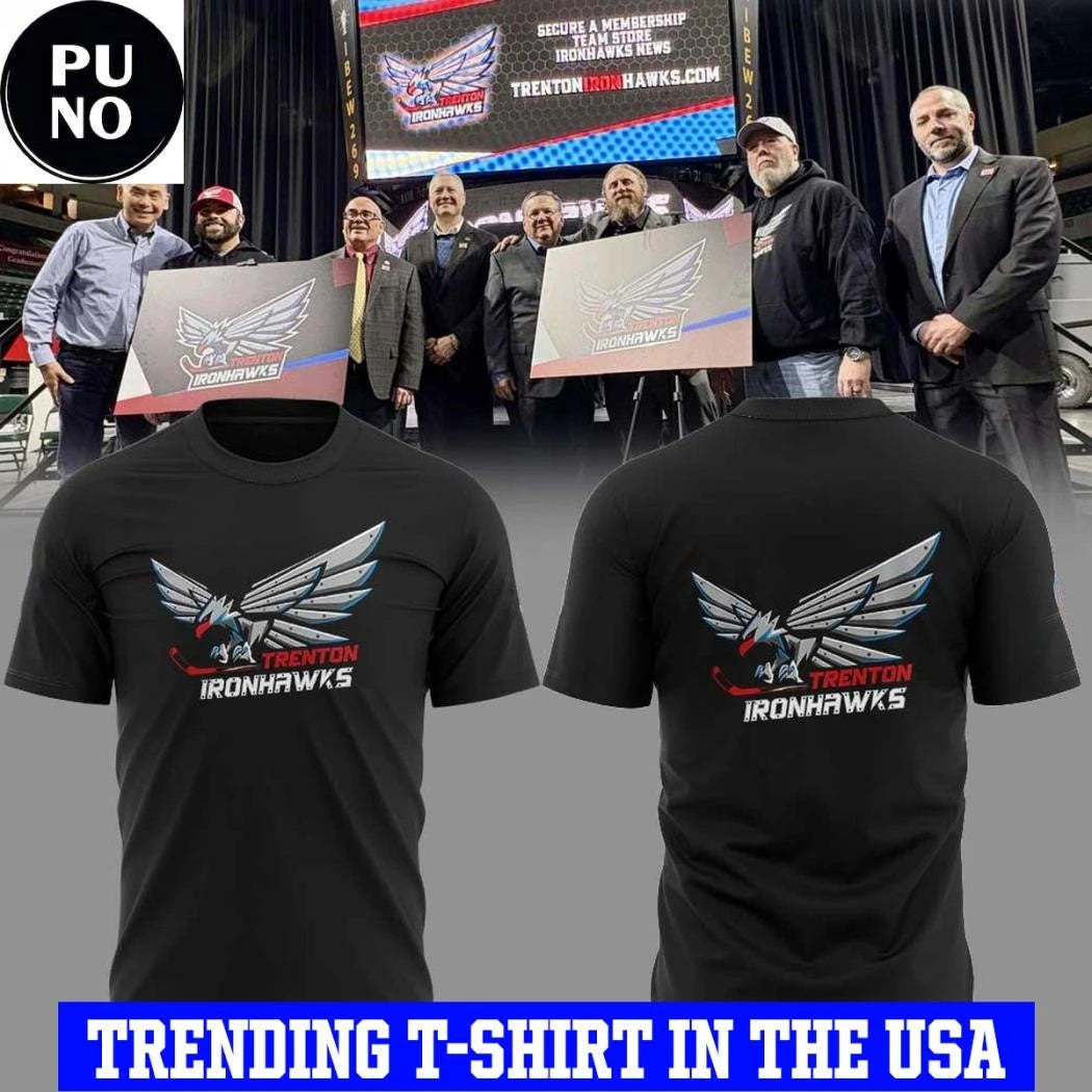 Trenton Ironhawks New Era Starts 2026 Shirt