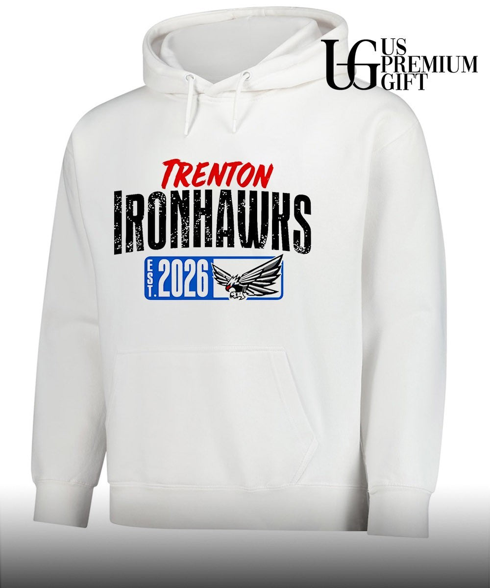 Trenton Ironhawks est 2026 logo shirt