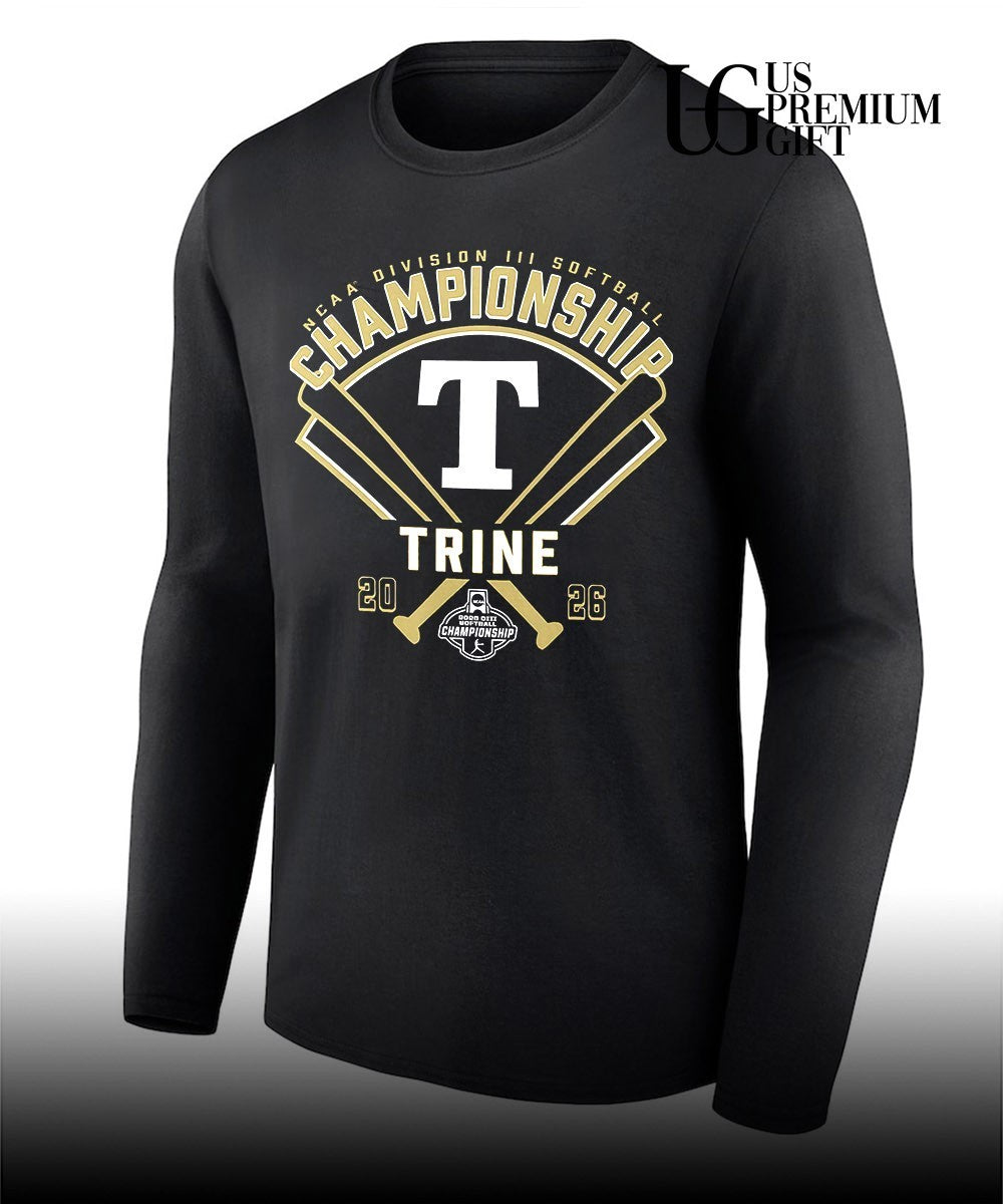 Trine University NCAA Division III Softball Championship 2026 shirt