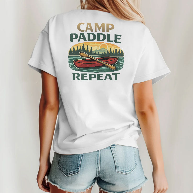 Troop 61 St Louis Summer 2026 Michigan Camp Paddle Repeat Shirt