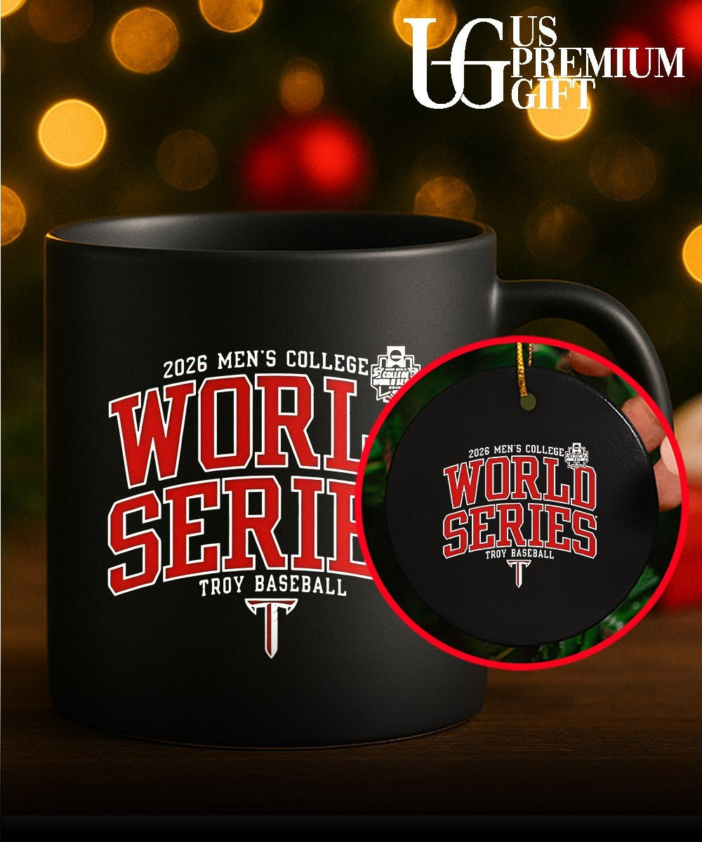 Troy Trojans Men’s College World Series 2026 logo shirt