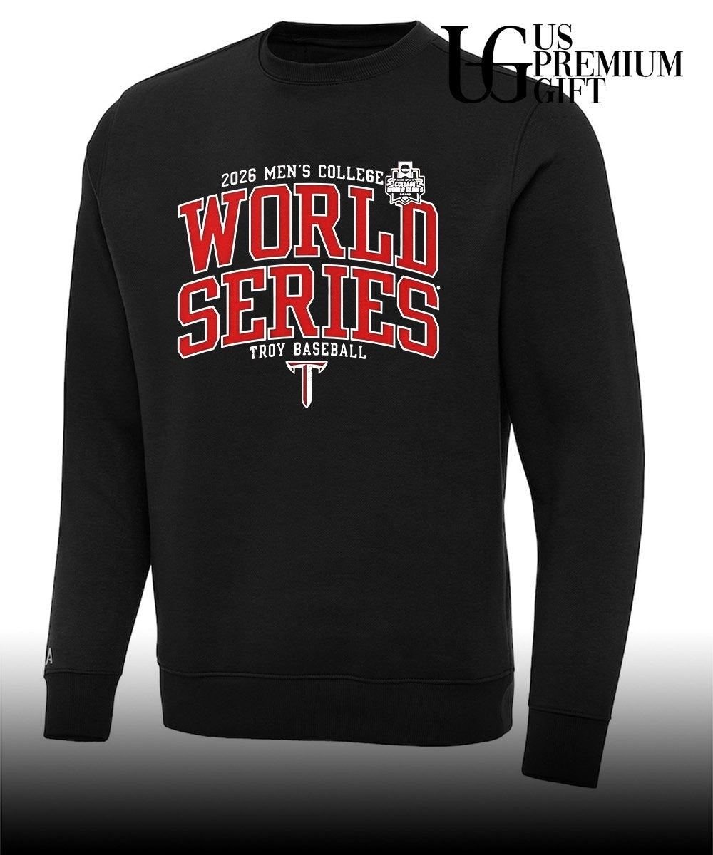 Troy Trojans Men’s College World Series 2026 logo shirt