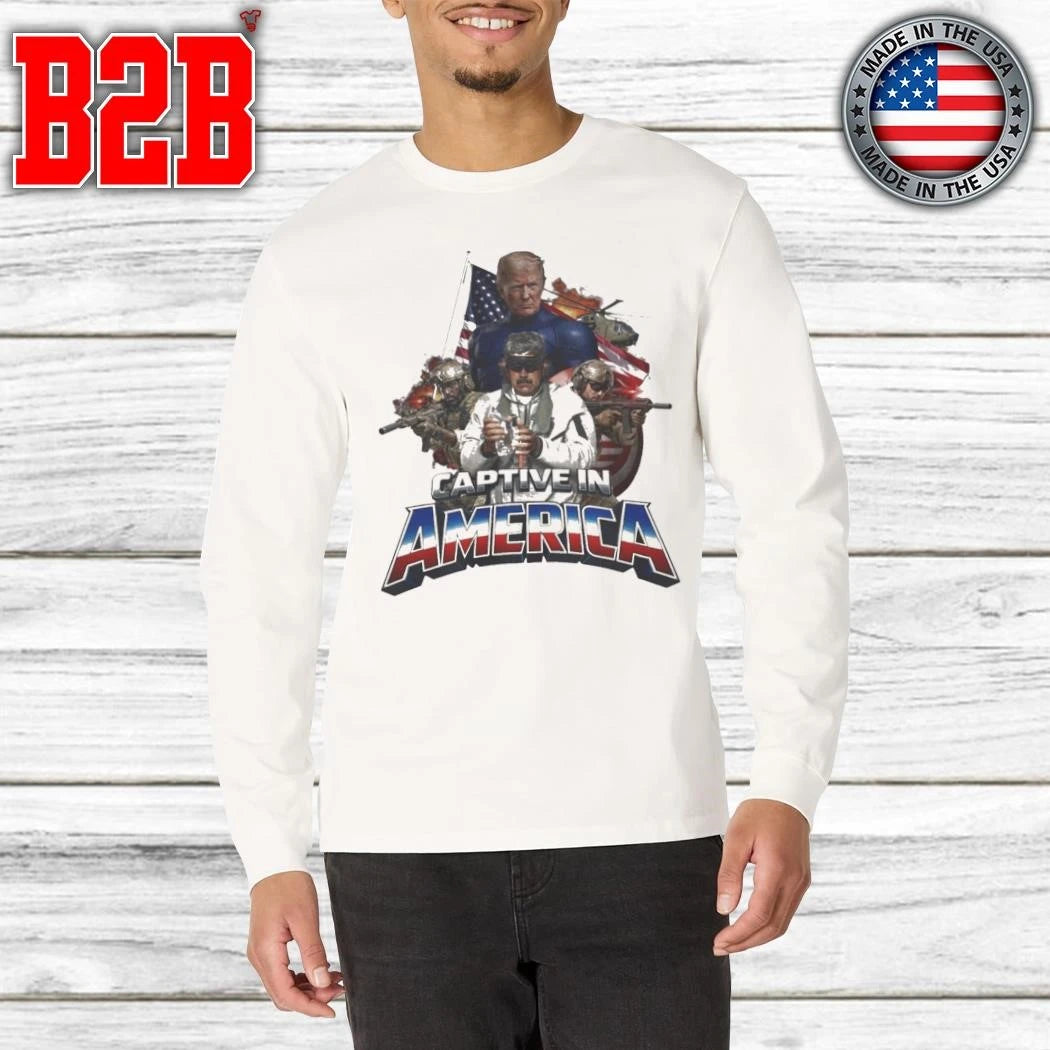 Trump And Maduro Captive In America Shirt