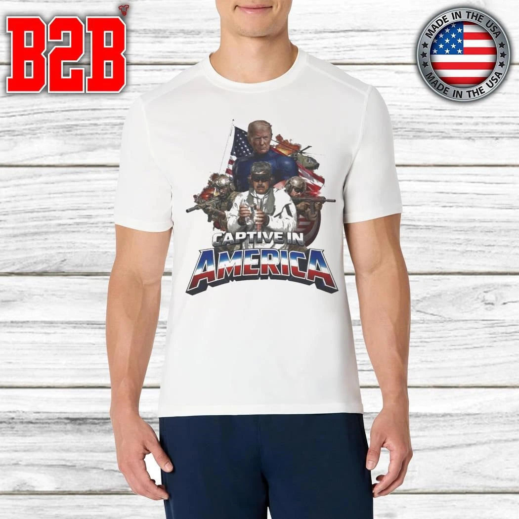 Trump And Maduro Captive In America Shirt