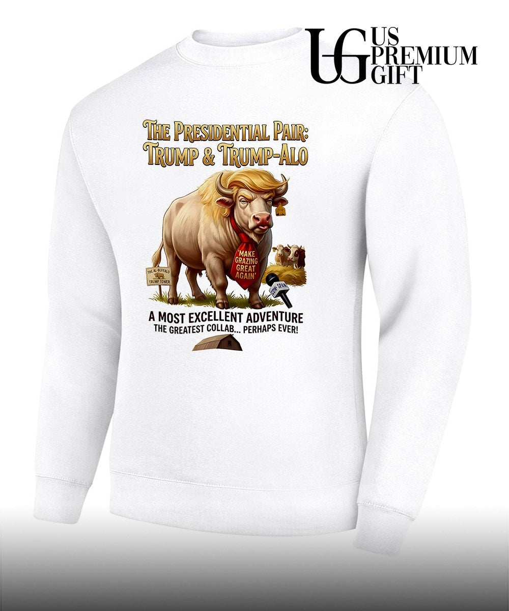 Trump Buffalo presidential pair Trump and Trump-Alo shirt