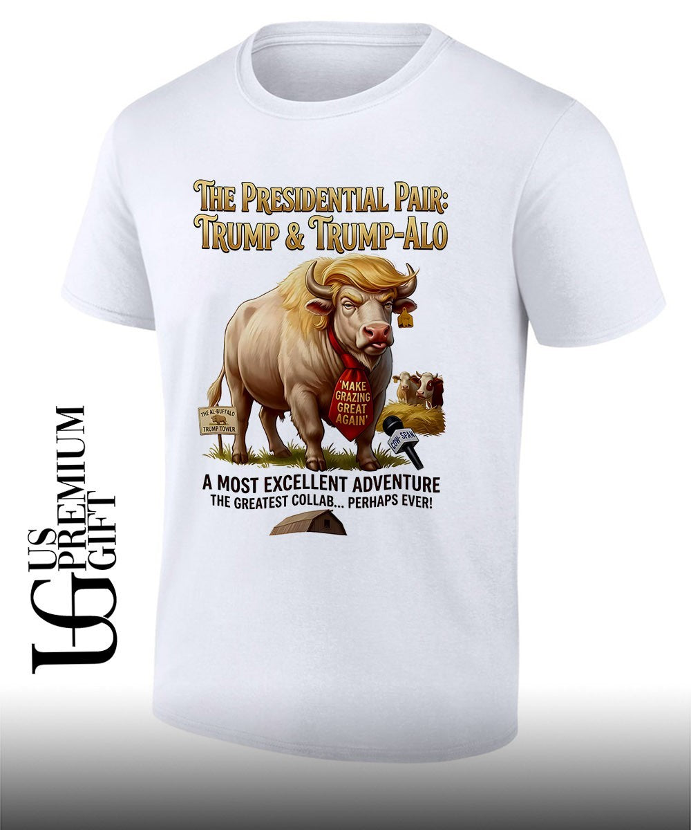 Trump Buffalo presidential pair Trump and Trump-Alo shirt