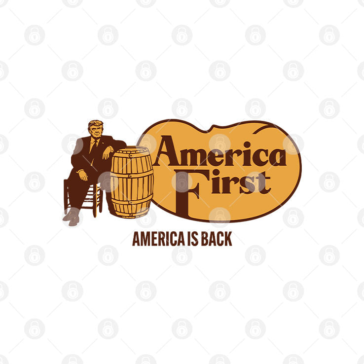 Trump Cracker Barrel America First America Is Back T Shirt
